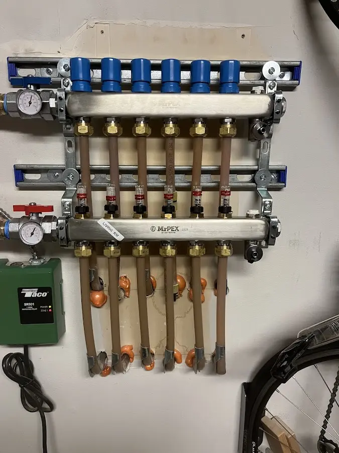 Plumber performing Leak Detection at a residential property in Coral Gables